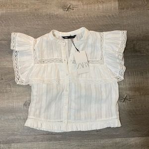 Zara babydoll top